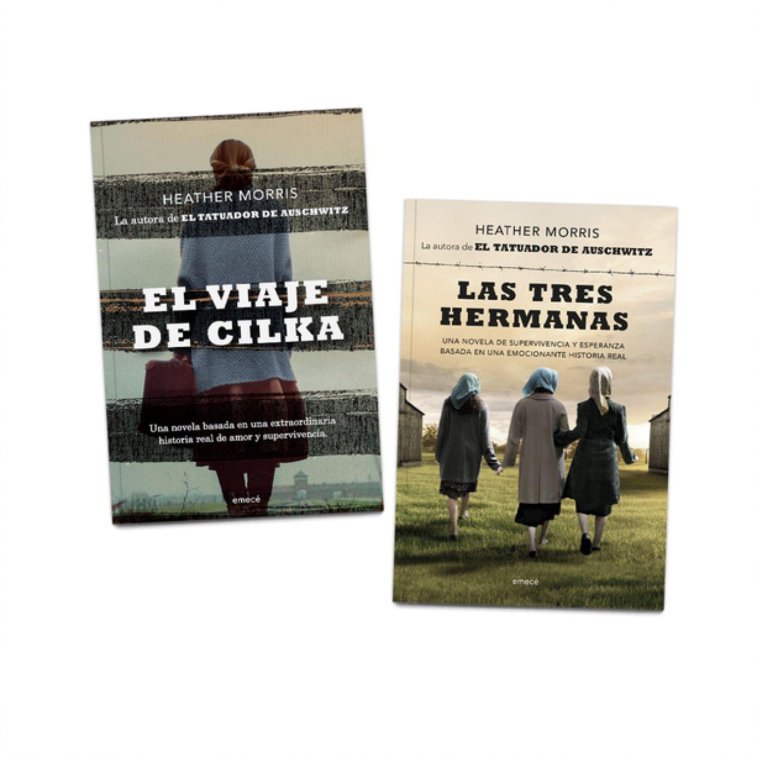 Pack Heather Morris (Las tres hermanas + El viaje de Cilka )-0