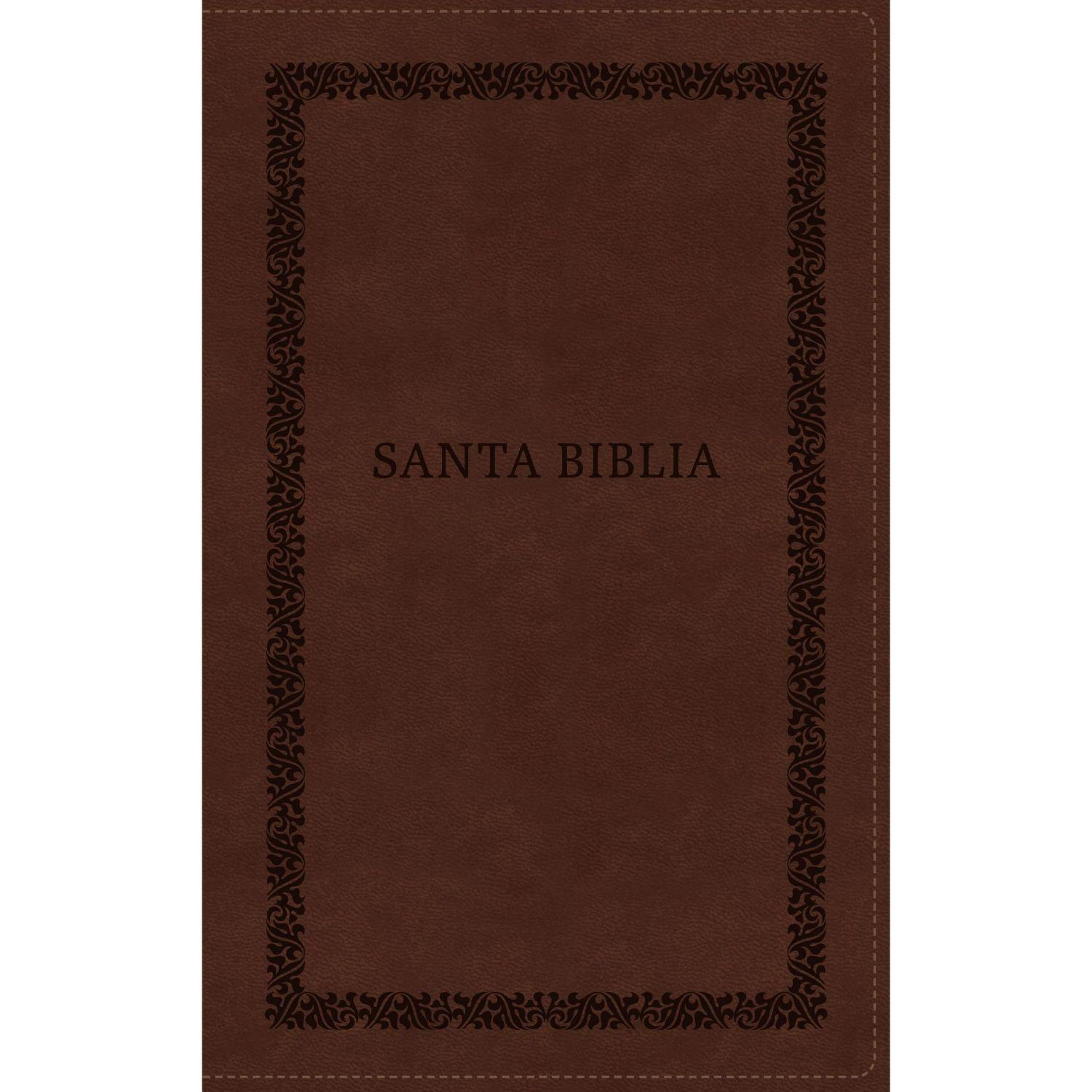 Biblia Reina Valera 1960 Ls Untra fina Letra Grande Café-0