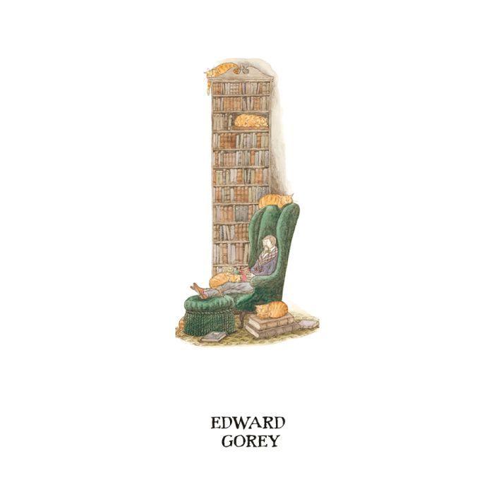 Marcapágina Bibliophile With Cats-1