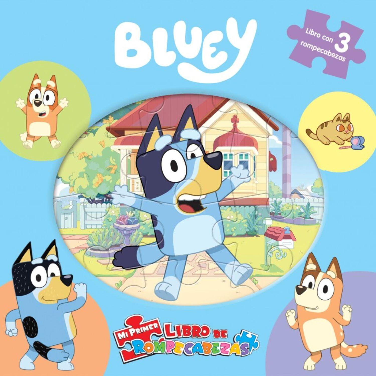 Bbc Bluey. Mi Primer Libro De Rompecabezas-0