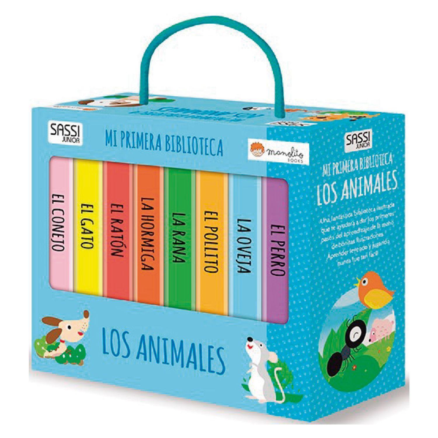 Libros En Maletin Mi Primera Biblioteca, Los Animales-0