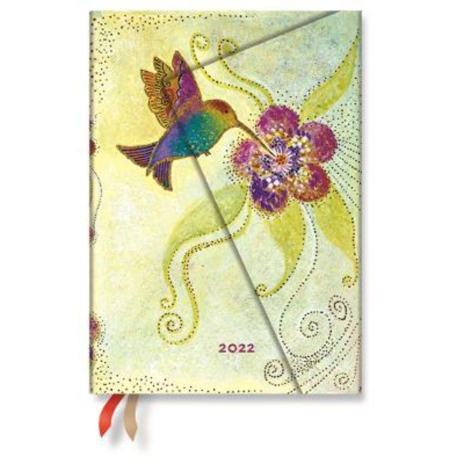 Agenda 2022 Hummingbird Midi Tapa Dura Dia A La Vista-0