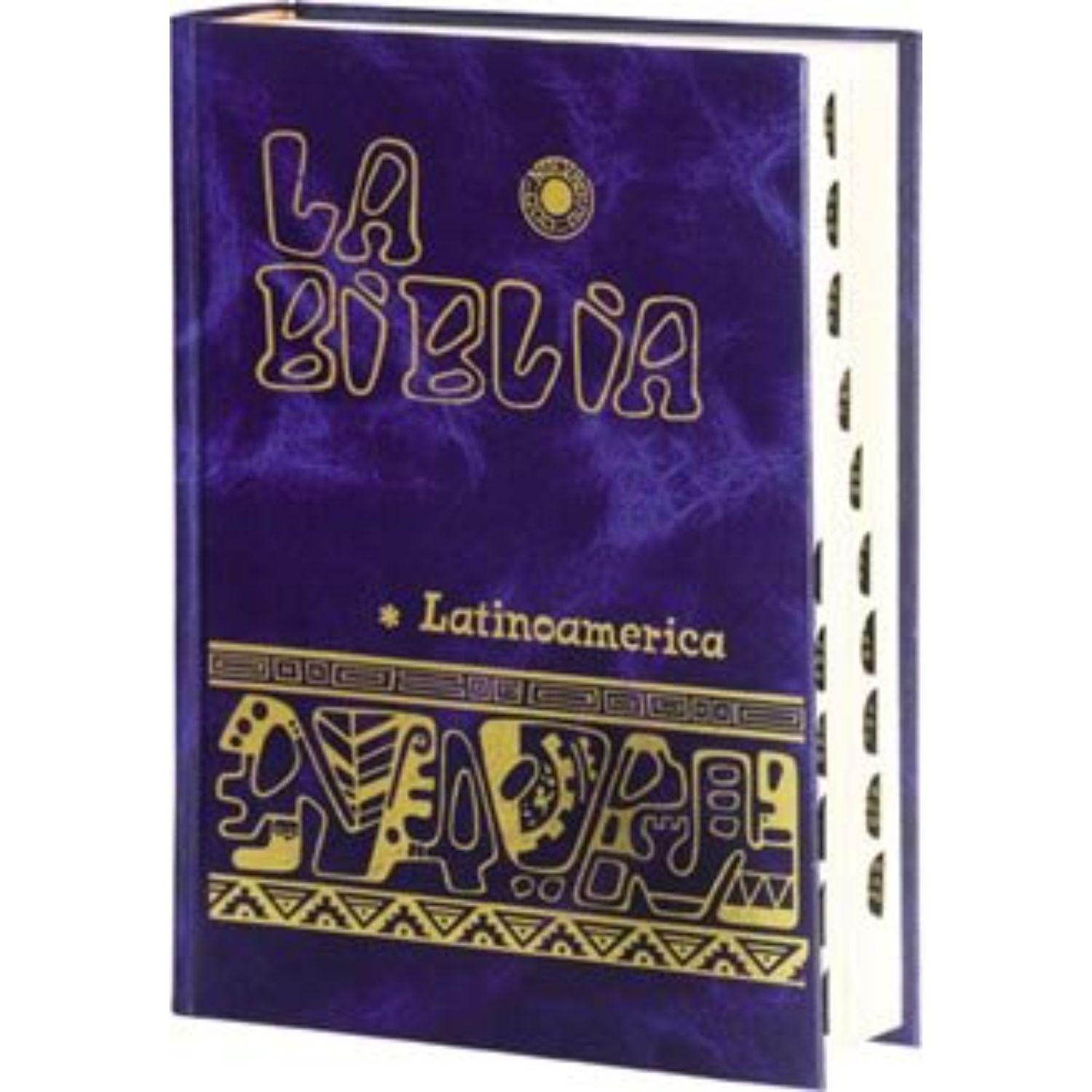 Biblia Latinoamérica Con Uñeros [Bolsillo]-0