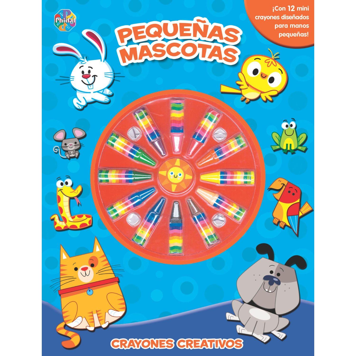 Pequeñas Mascotas Crayones Creativos-0