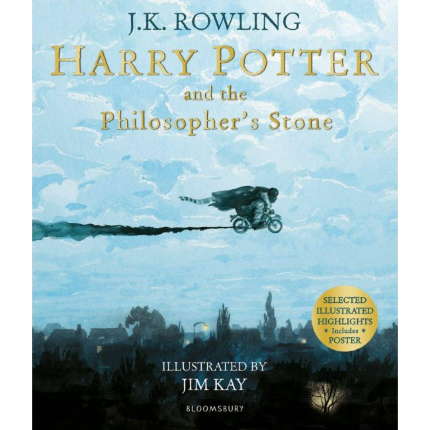 Harry Potter Philosopher’s Stone Illustrated Paperback-0
