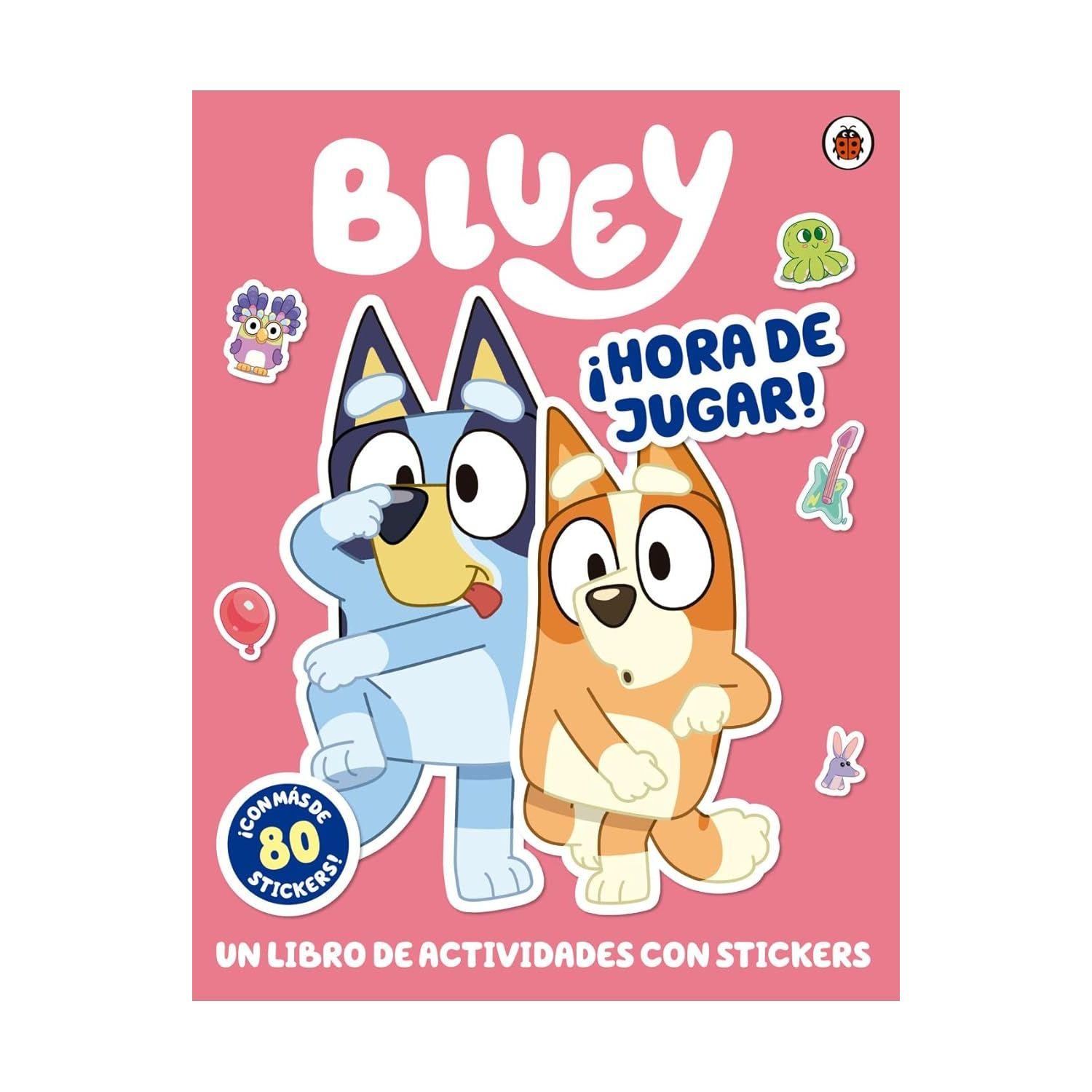 Bluey. ¡Hora De Jugar! Libro Con Sticker-0