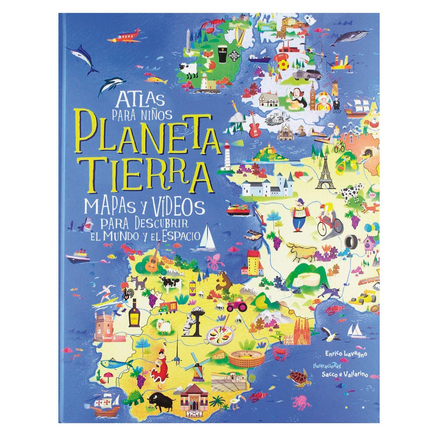 Atlas Para Niños Planeta Tierra-0