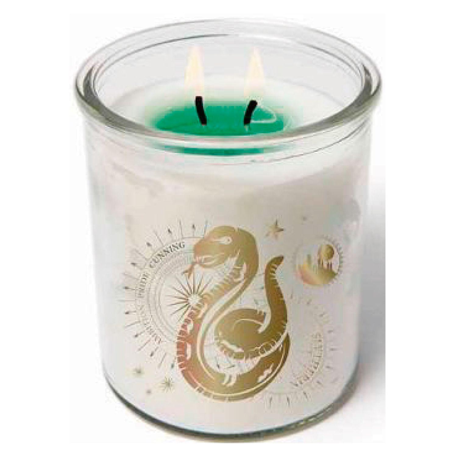 Harry Potter Vela Mágica Slytherin Cambia Color Vaso Vidrio-0