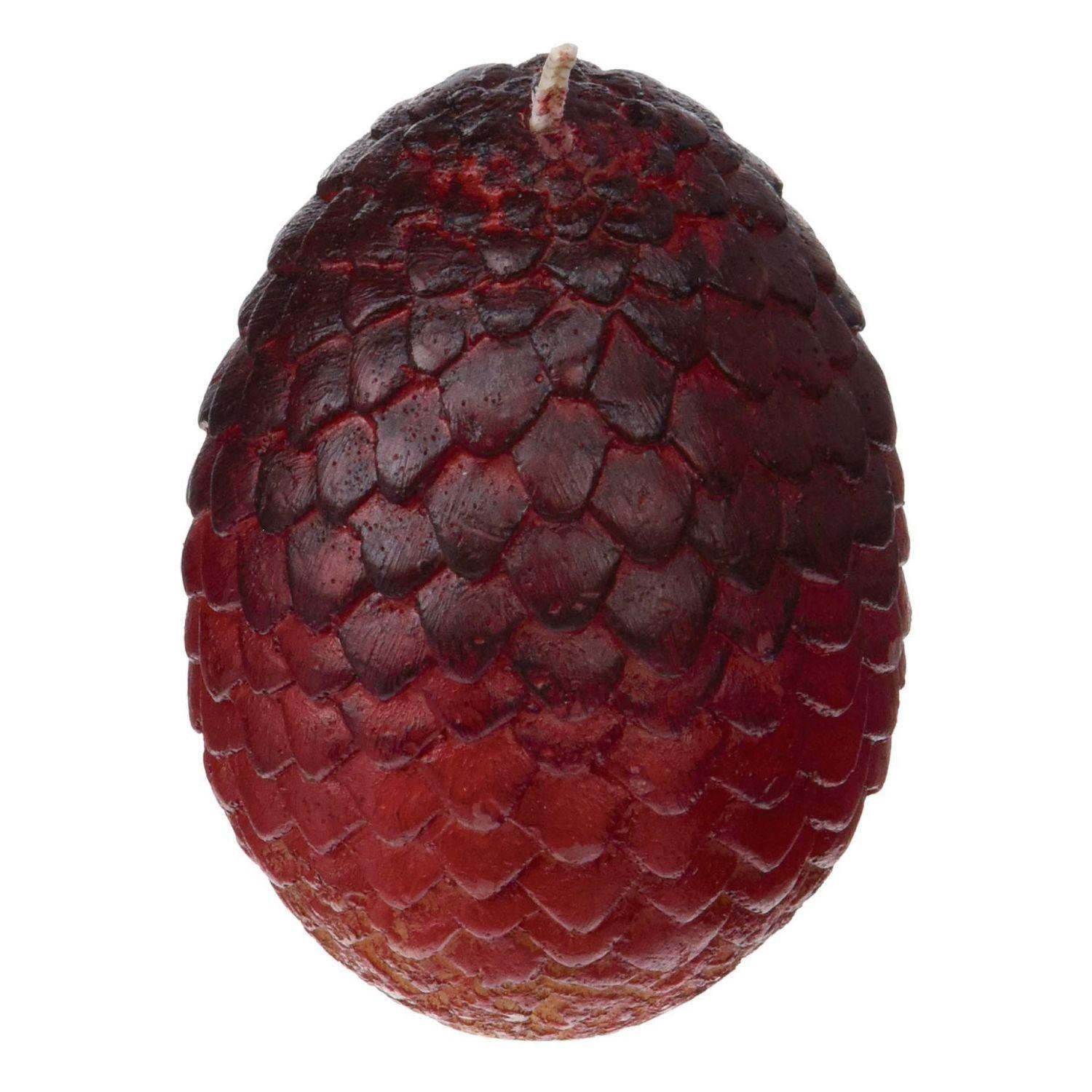 Game Of Thrones: Vela Esculpida Huevos De Dragon Rojo-0