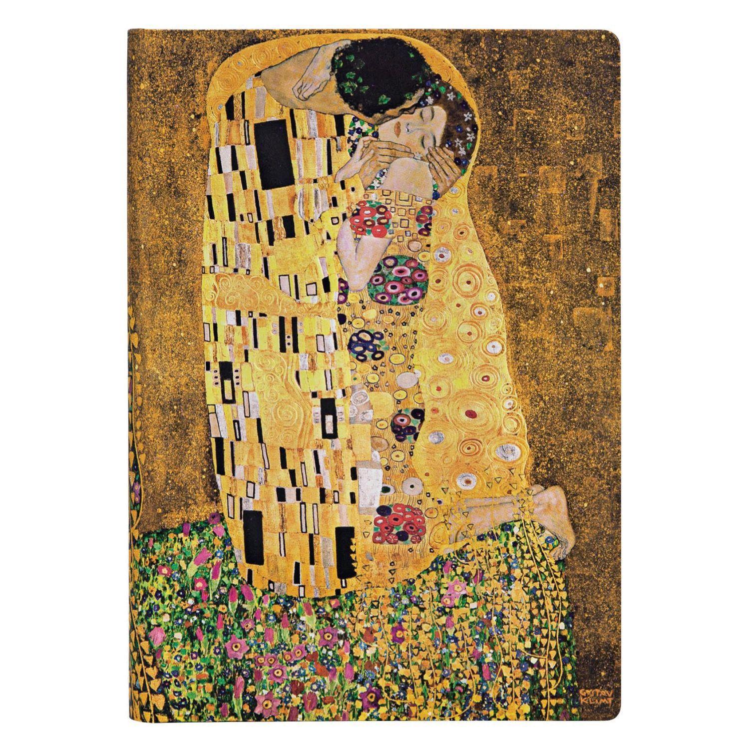 Libreta Klimt’S 100Th Anniversary – The Kiss Midi Tapa Dura-0