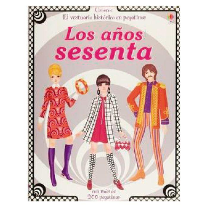 Los Años Sesenta Vestuario Historico En Pegatinas-0