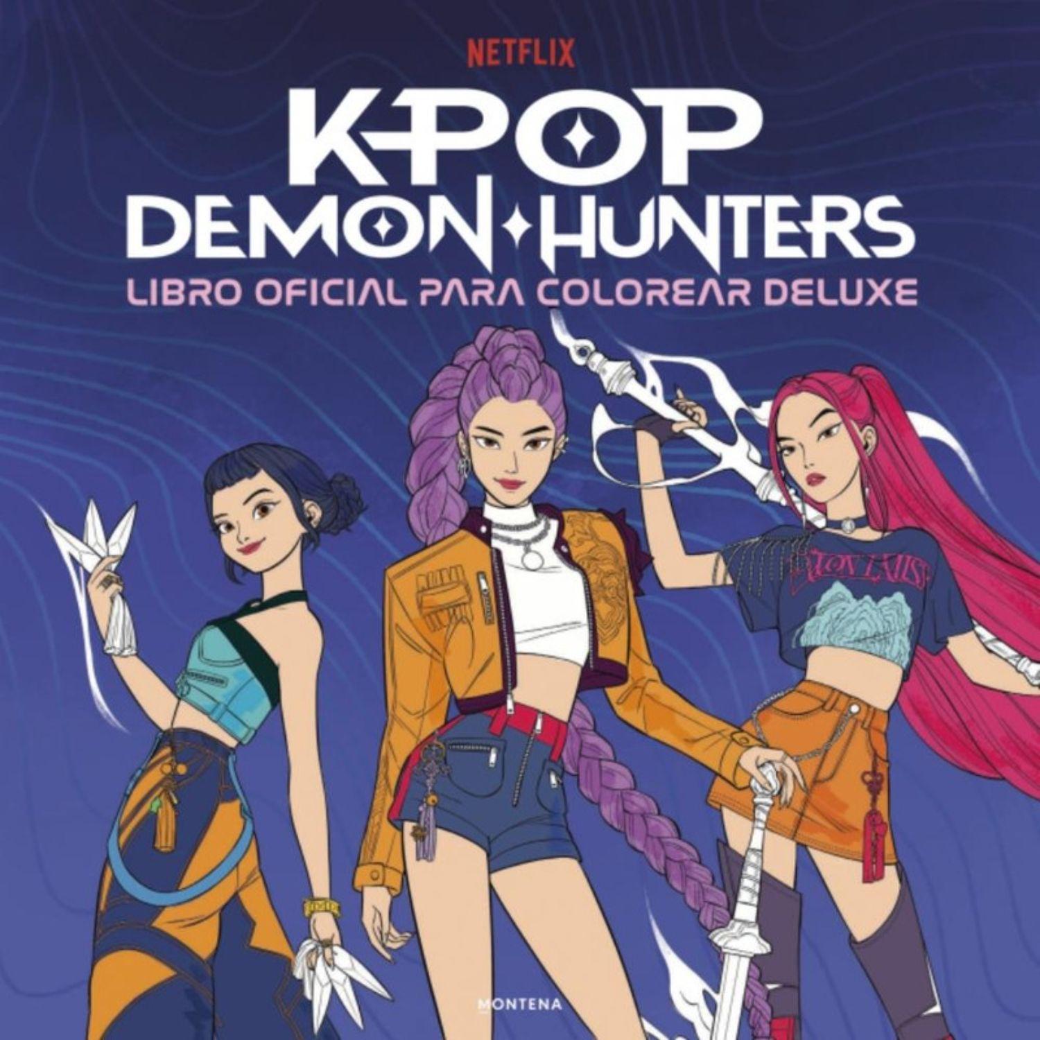 Kpop Demon Hunters Libro Para Colorear-0