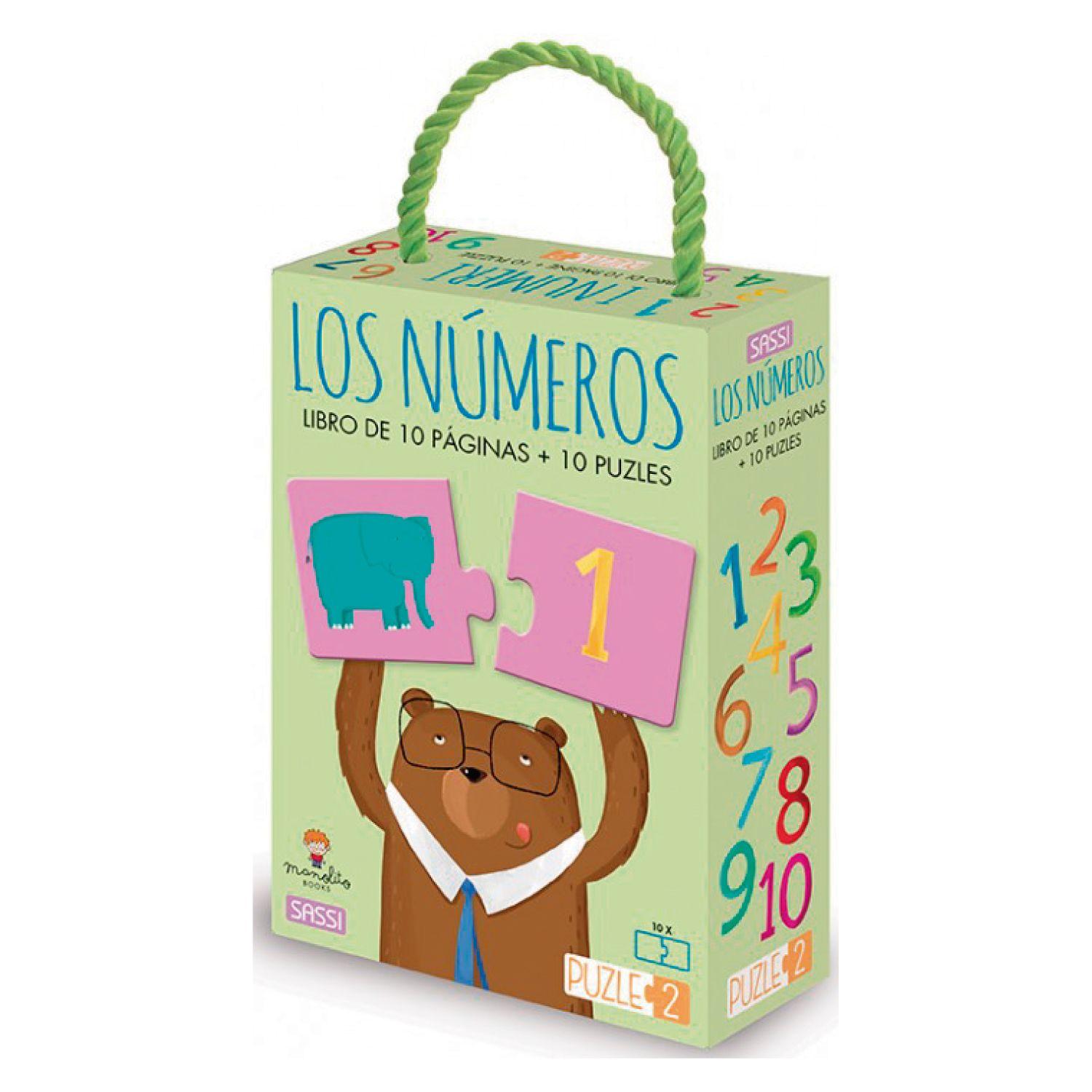 Libro y Puzzle Los Números-0