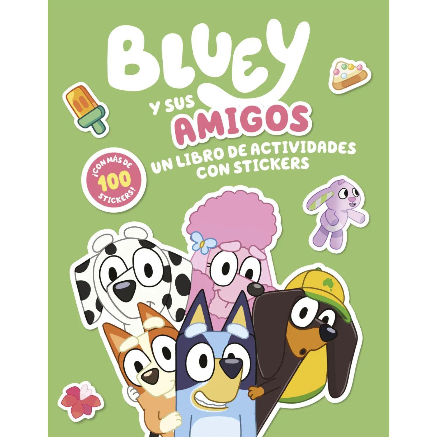 Bluey. Bluey Y Sus Amigos. Libro De Stic-0