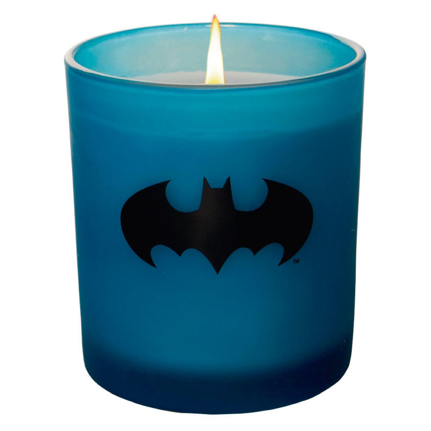 Dc Comics: Batman Glass Candle Vela En Vaso-0