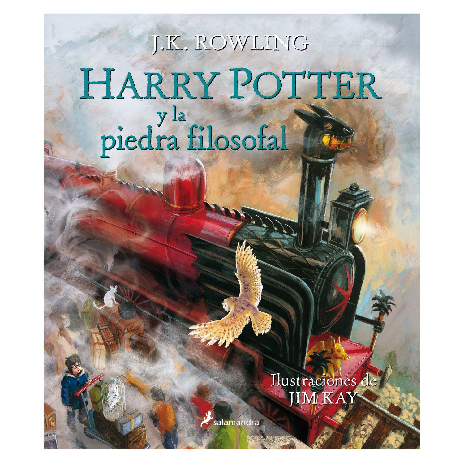Harry Potter y La Piedra Filosofal ( Edición Ilustrada )-0