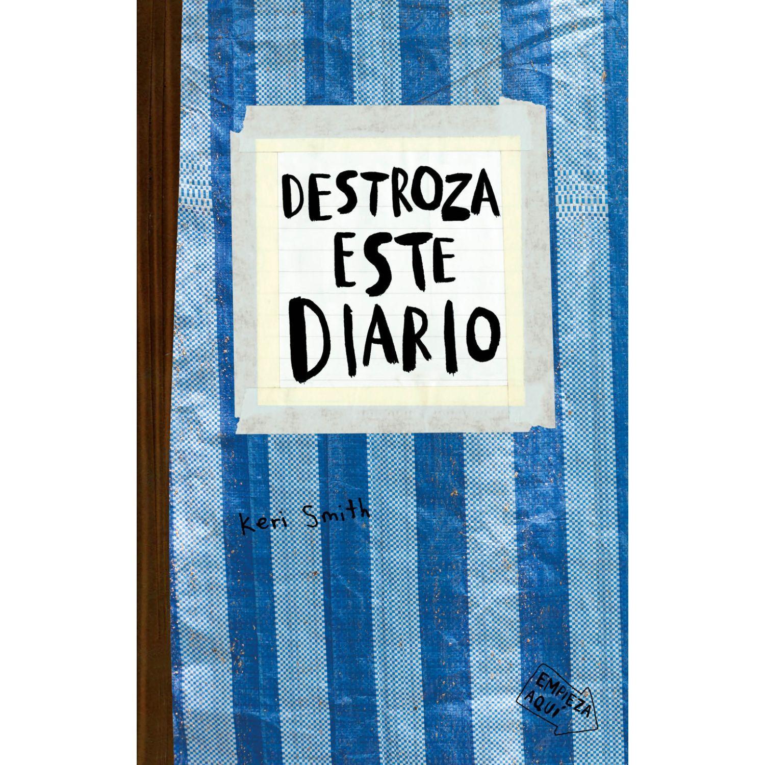 Destroza este diario. Azul-0