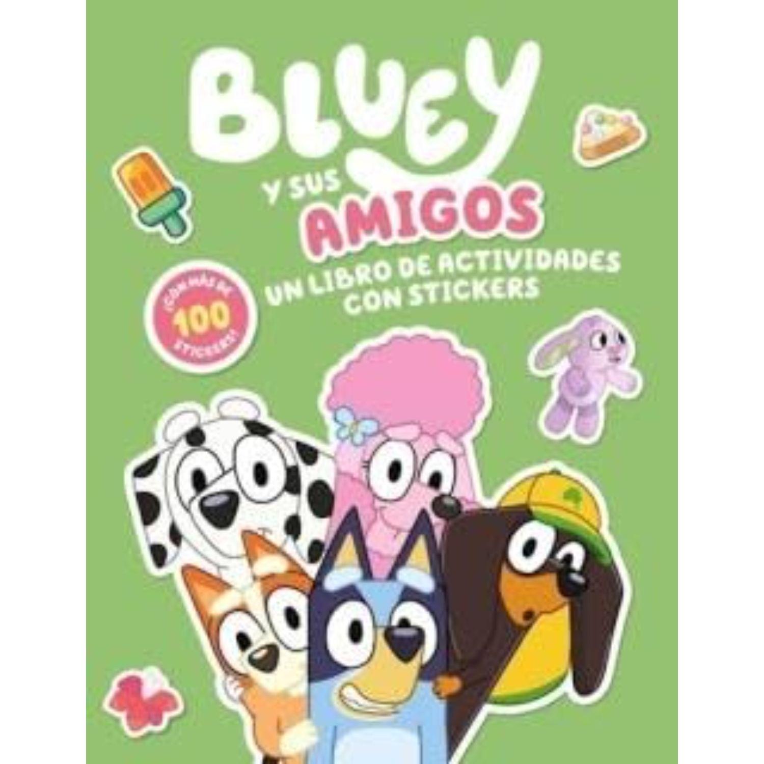 Bluey. Bluey Y Sus Amigos. Libro De Stic.-0