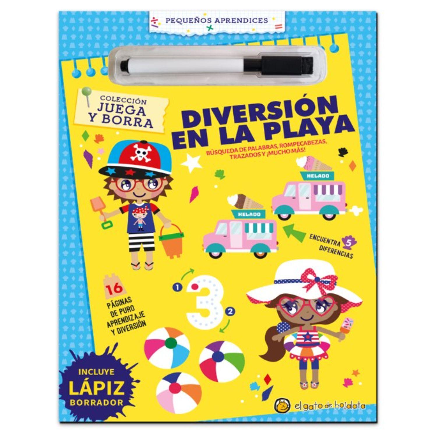 Juega Y Borra: Diversion En La Playa-0