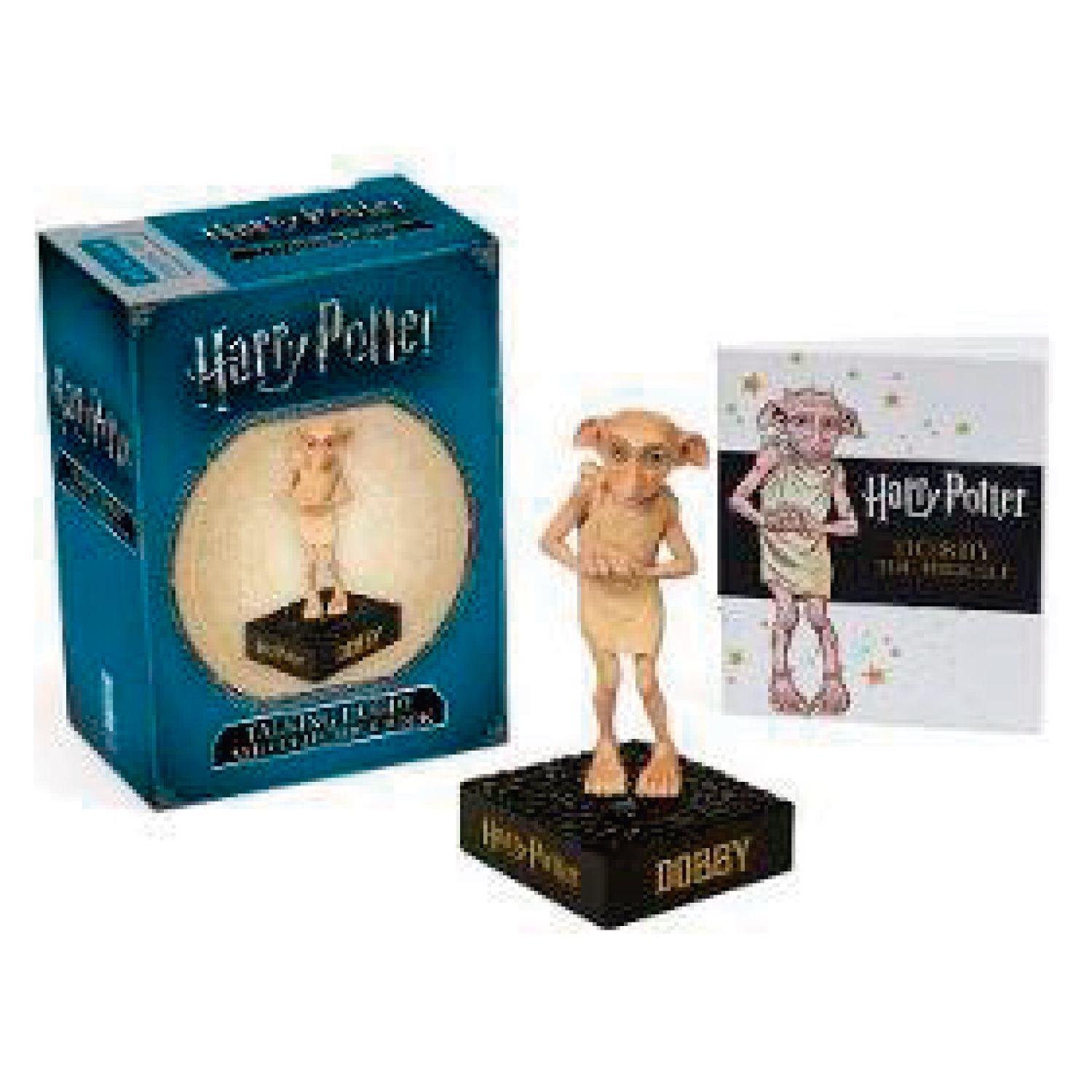 Figura Harry Potter Talking Dobby And Collectible Book-0