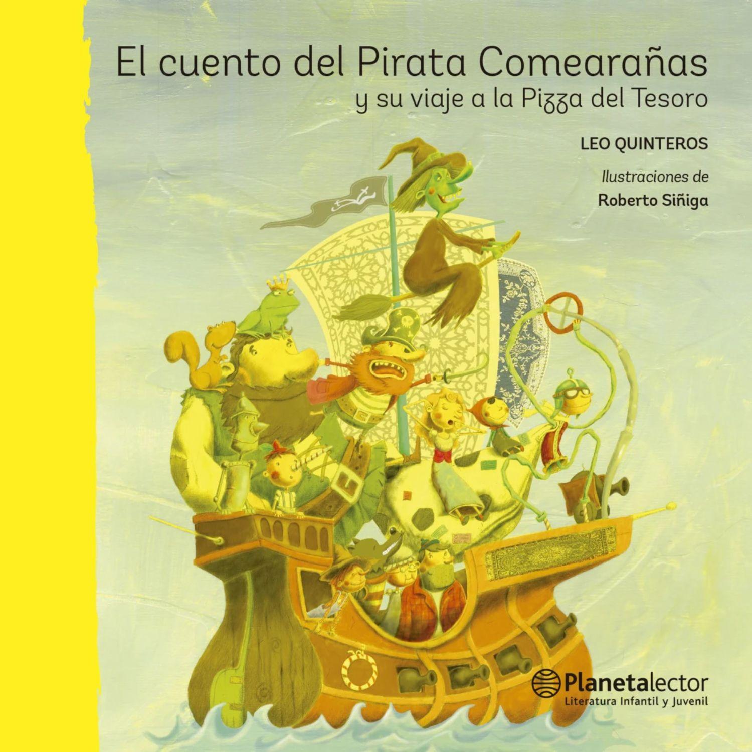 El Cuento Del Pirata Comearañas Y Su Viaje A La Pi.-0