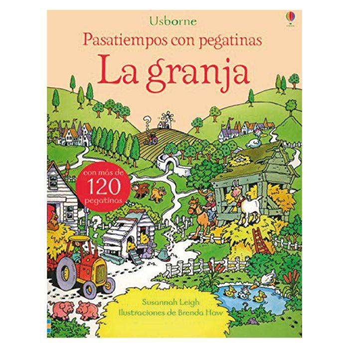 La Granja Pasatiempos Con Pegatinas-0
