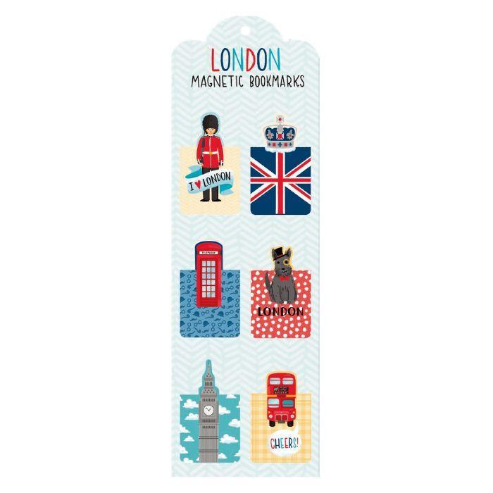 Marcapagina Londres Magnetico ( Pack )-0