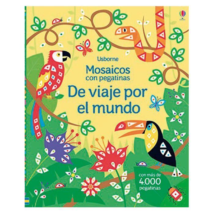 De Viaje Por El Mundo - Mosaico Con Pegatinas-0