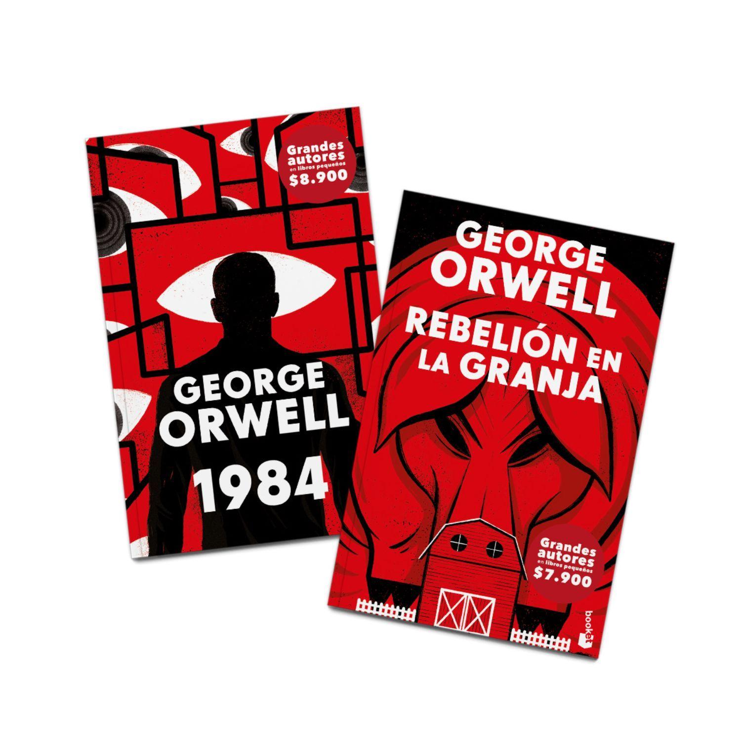 Pack George Orwell (1984 - Rebelion en la Granja) Booket | Paris.cl
