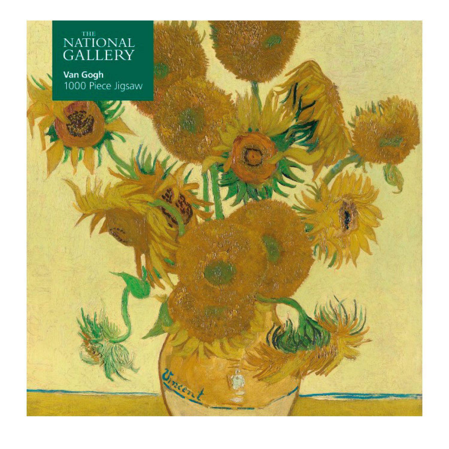 Rompecabeza Vincent Van Gogh: Sunflowers - 1000 Piezas-0