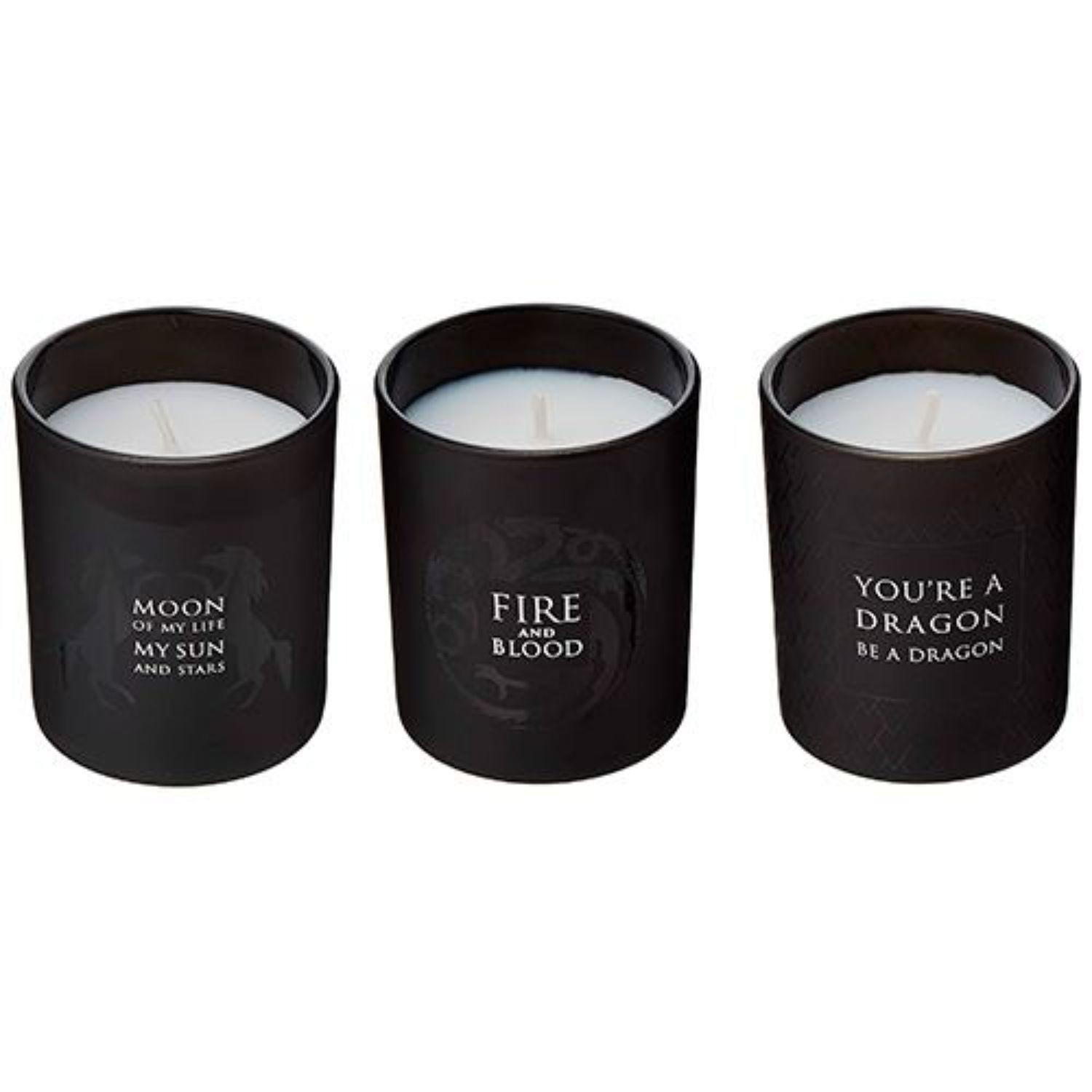 Game Of Thrones: Set De Velas En Vasos-2