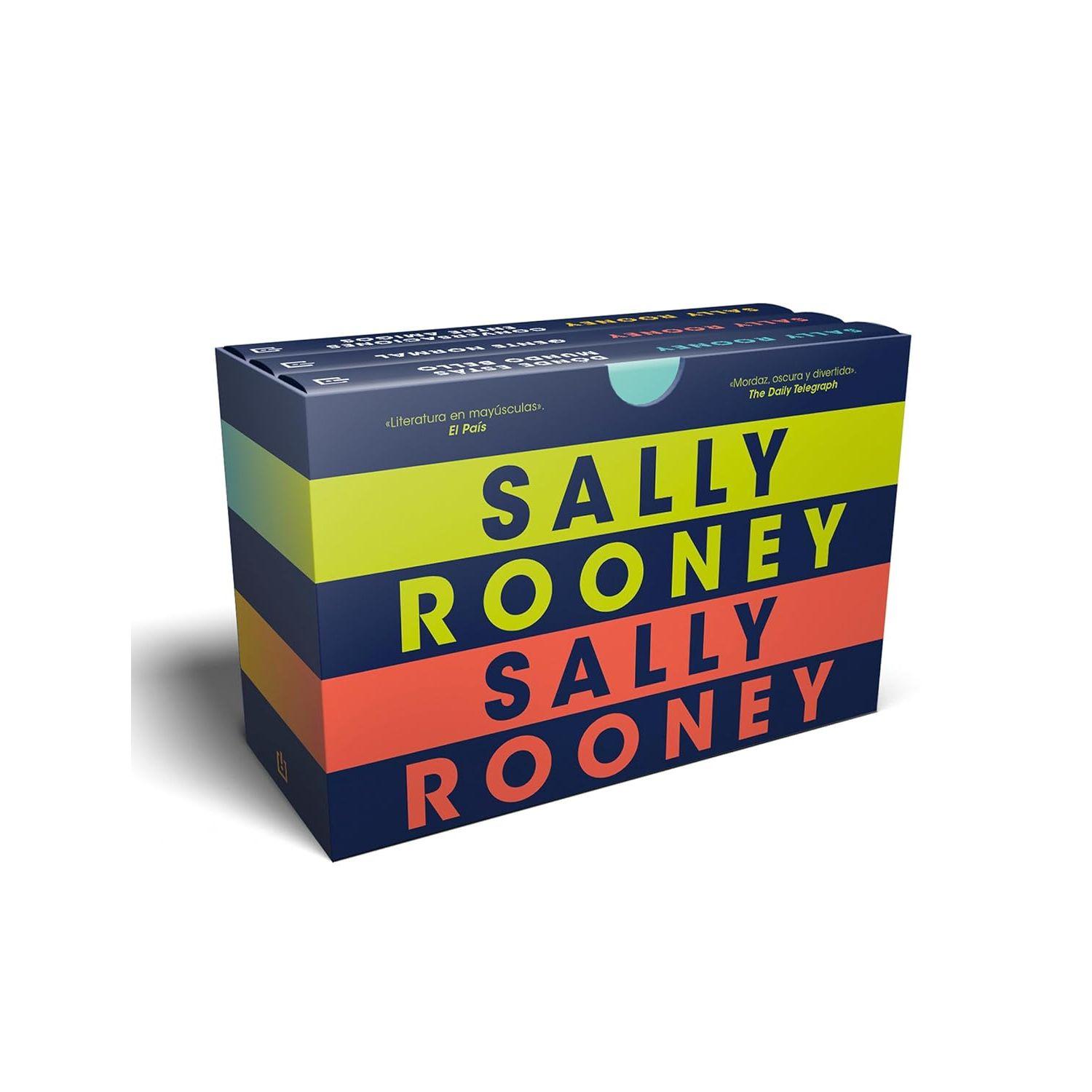 Estuche Sally Rooney (Contiene: Gente Normal, Conversaciones Entre Amigos, Dónde Estás, Mundo Bello)-0