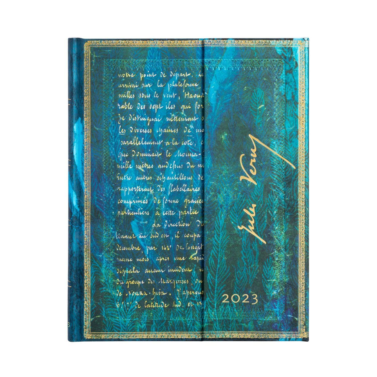 Agenda 2023 Verne, Veinte Mil Leguas, Tapa Dura, Vista Semanal, Ultra-0