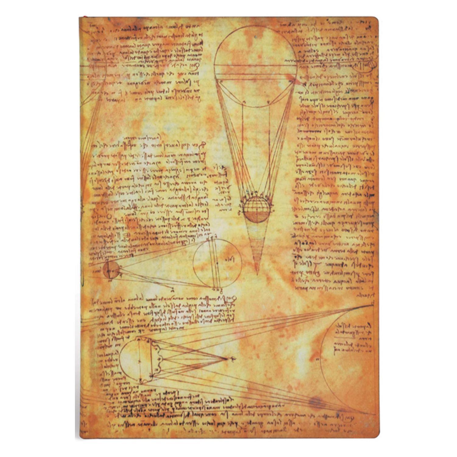 Libreta Tapa Flexible Sun & Moonlight Midi Tapa Flexible Leonardo Da Vince-1