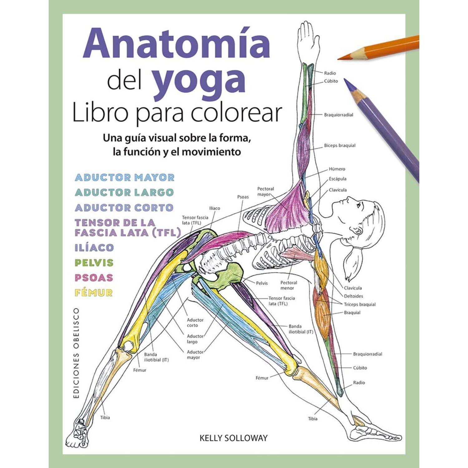 Anatomía Del Yoga. Libro Para Colorear-0