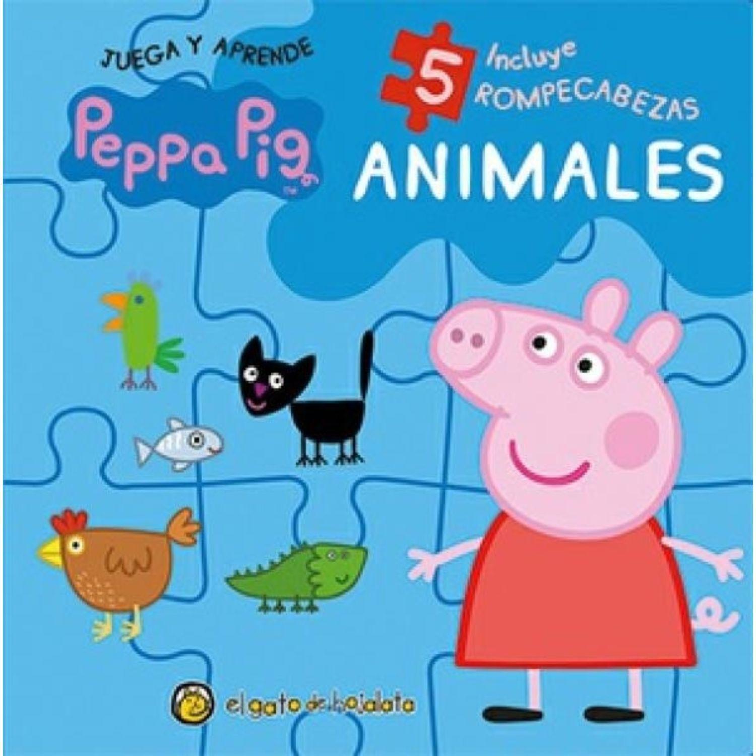 Rompecabezas-Peppa Pig Animales-0