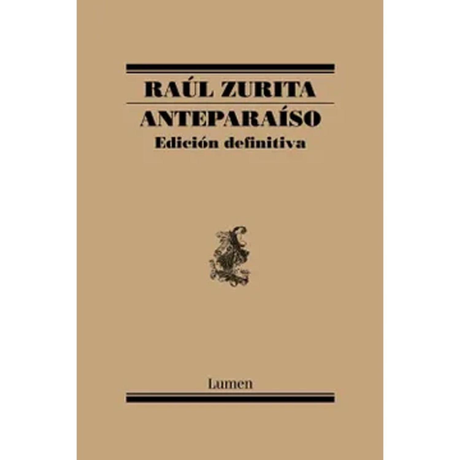 Anteparaiso. Edicion Definitiva Raul Zurita-0