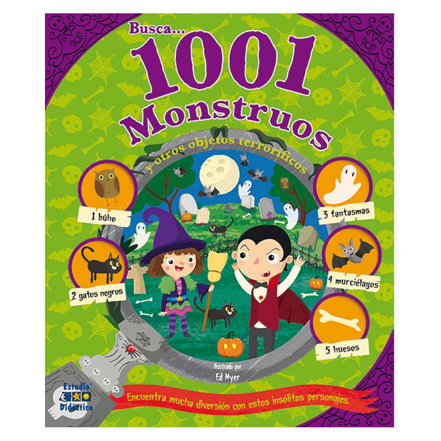 1001 Monstruos y Otros Objetos Terrorificos Busca Encuentra-0