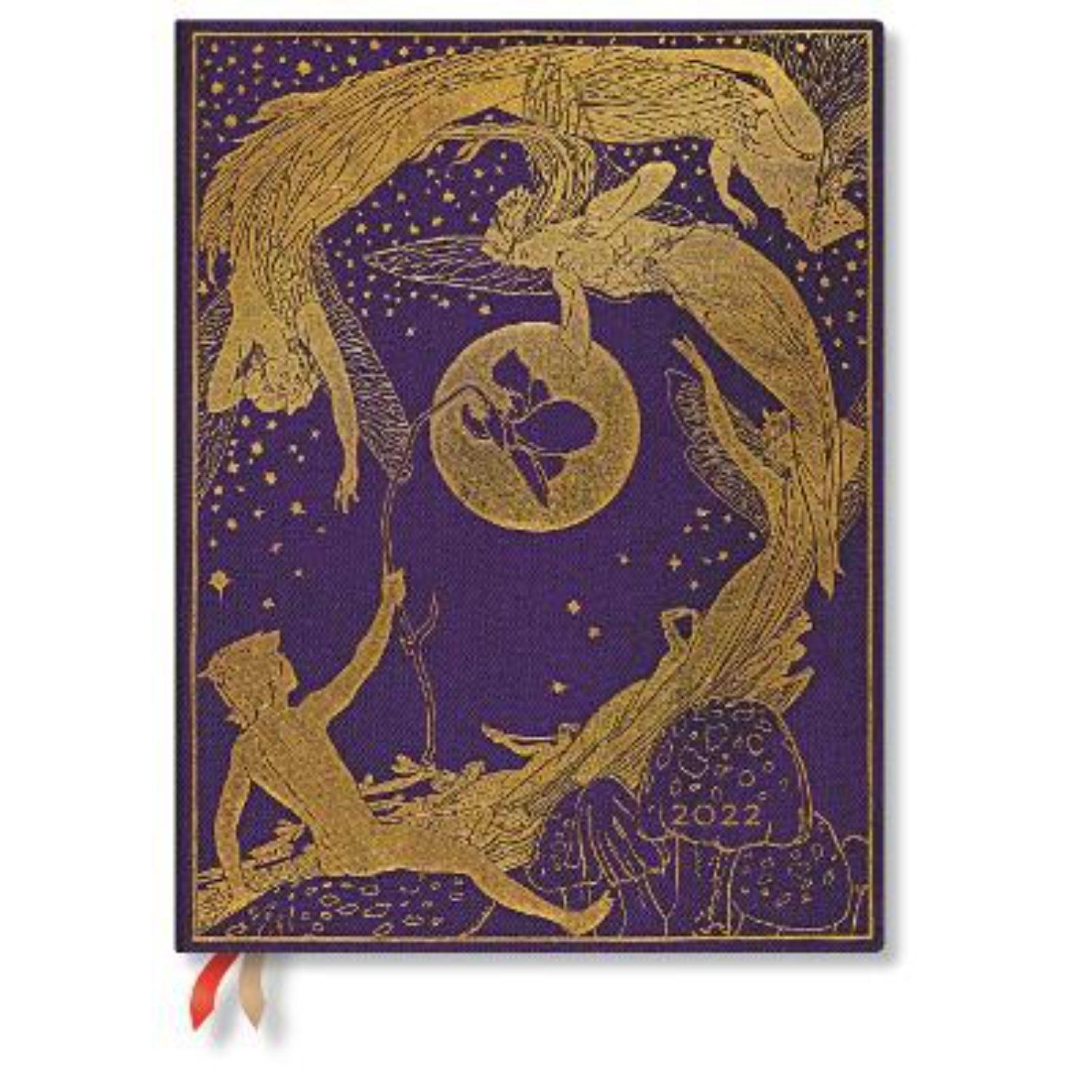 Agenda 2022 Violet Fairy Ultra Tapa Dura Semana A La Vista Horizontal-0
