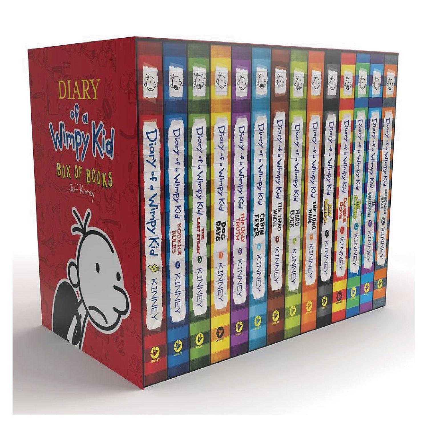 Diary Of A Wimpy Kid Box Of Books ( 1–14 )-0