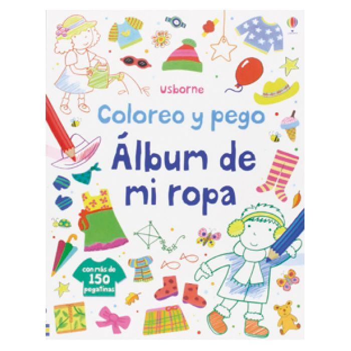 Album De Mi Ropa - Coloreo y Pego-0