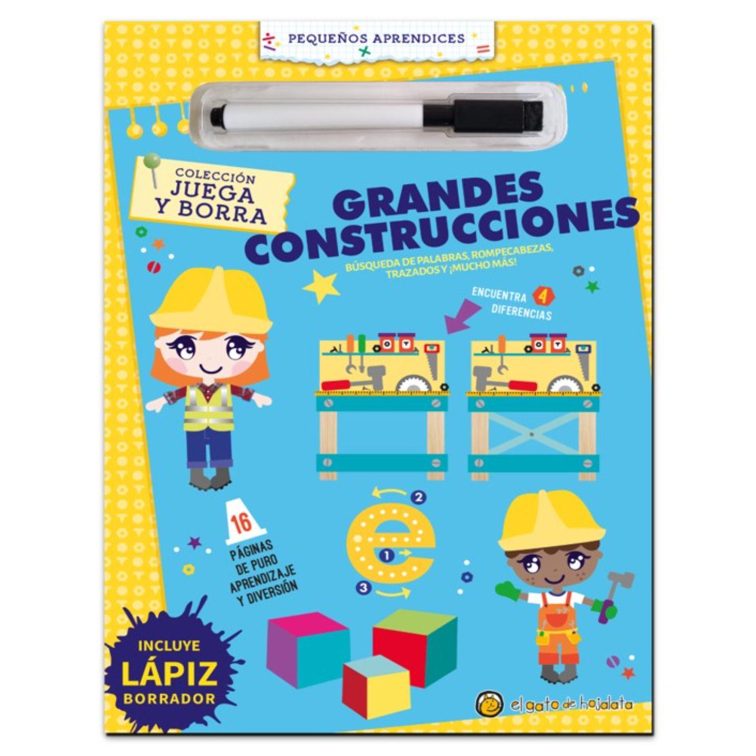Juega Y Borra: Grandes Construcciones-0