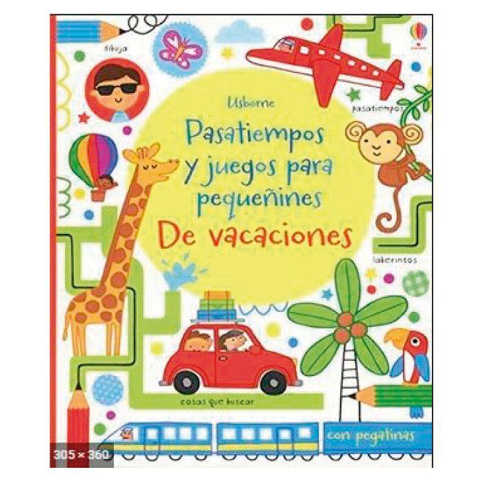 De Vacaciones - Pasatiempos y Juegos Para Pequeñines-0