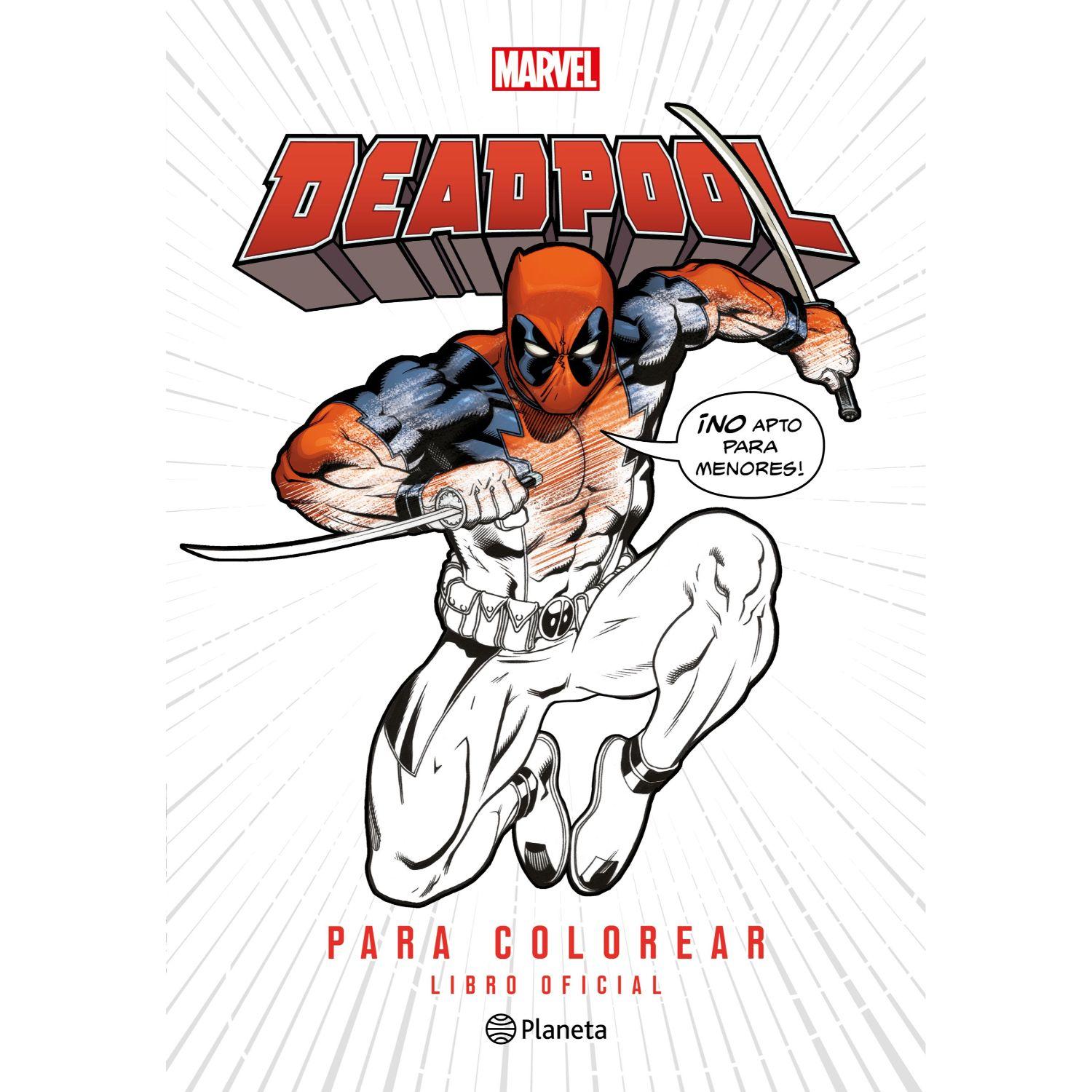 Deadpool Para Colorear-0