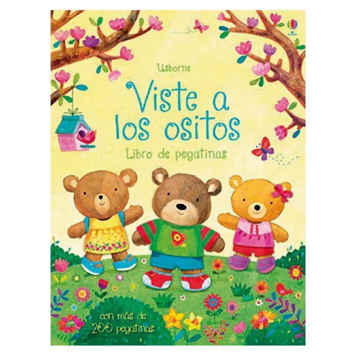 Viste A Los Ositos - Libro De Pegatinas-1