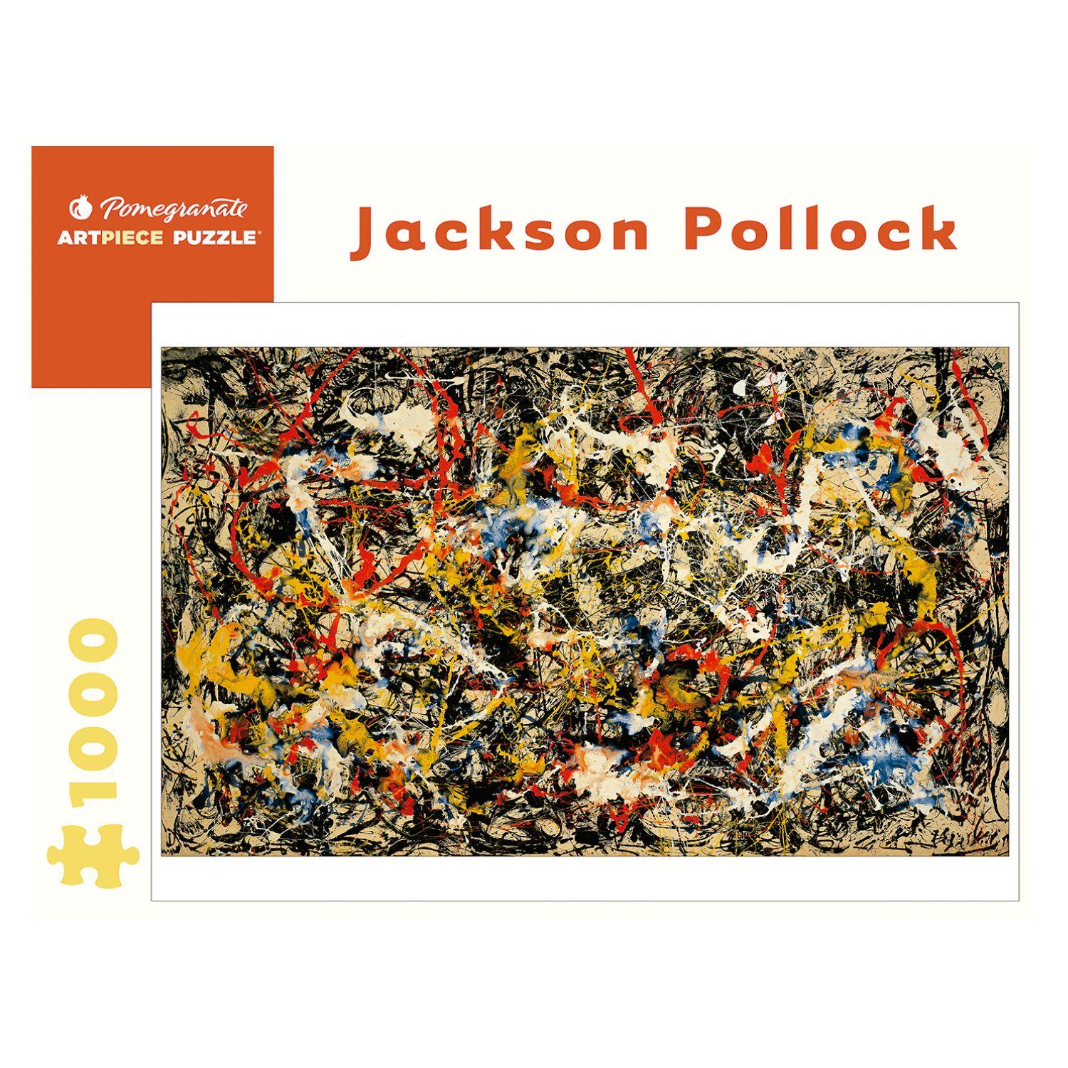 Rompecabeza De Jackson Pollock: Convergence - 1000 Piezas-0