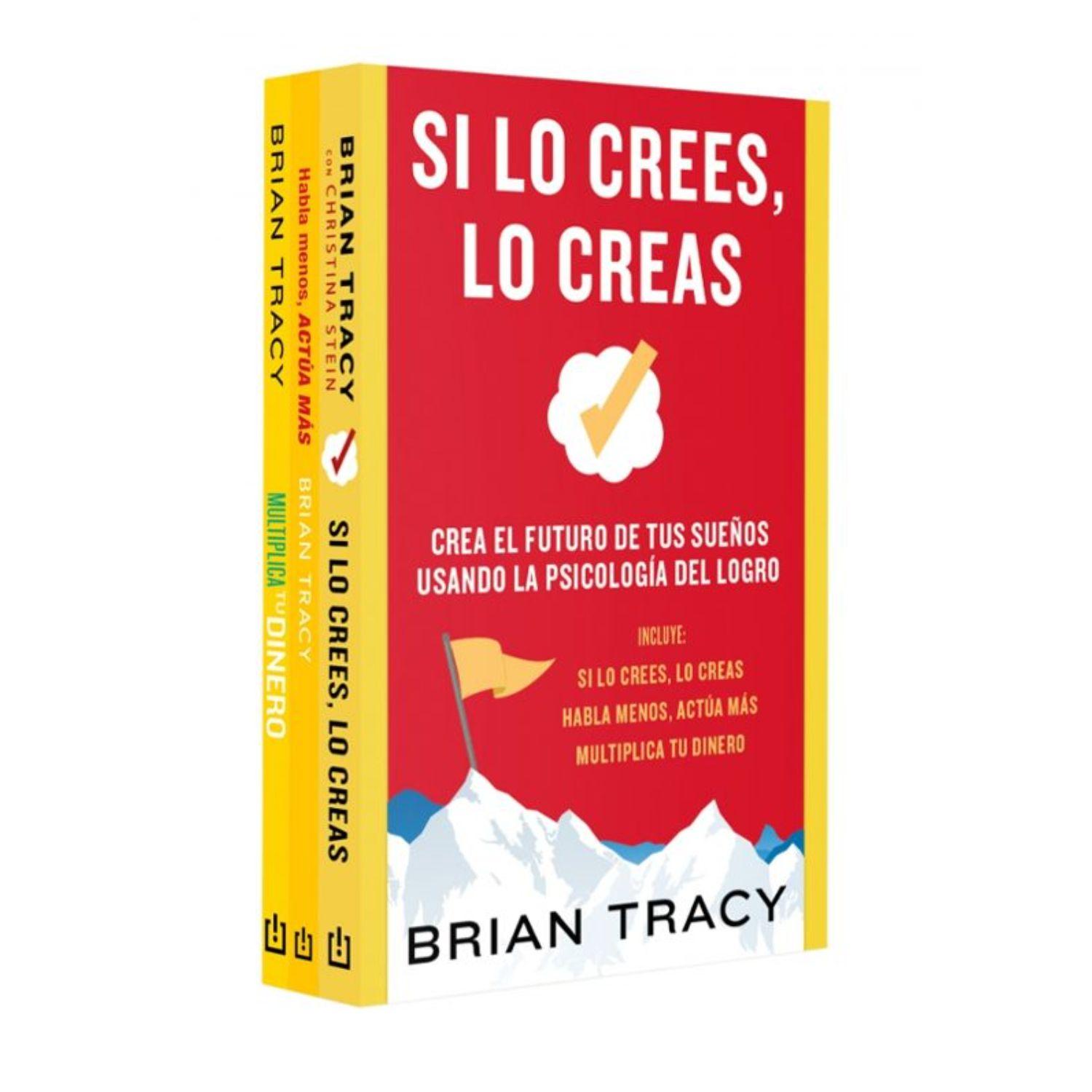 Pack Brian Tracy (Contiene: Si Lo Crees Lo Creas | Habla Menos, Actúa Más | Multiplica Tu Dinero)-0