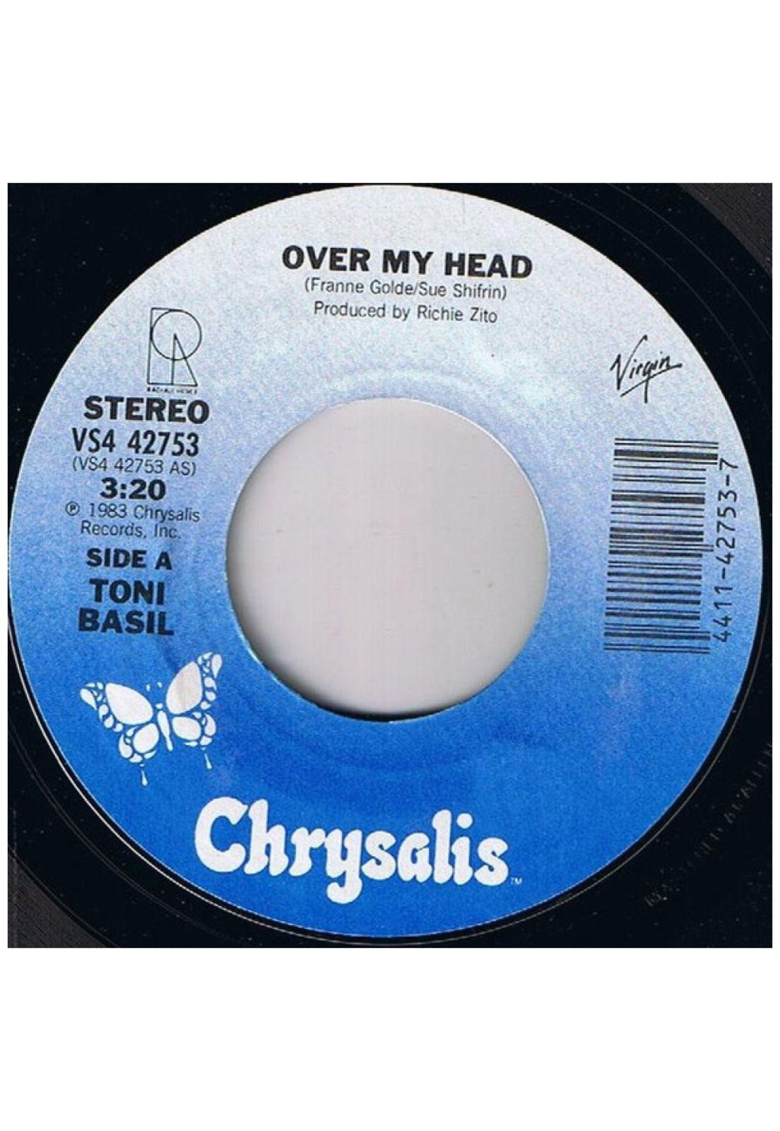 TONI BASIL - OVER MY HEAD | 7" SINGLE USADO-2