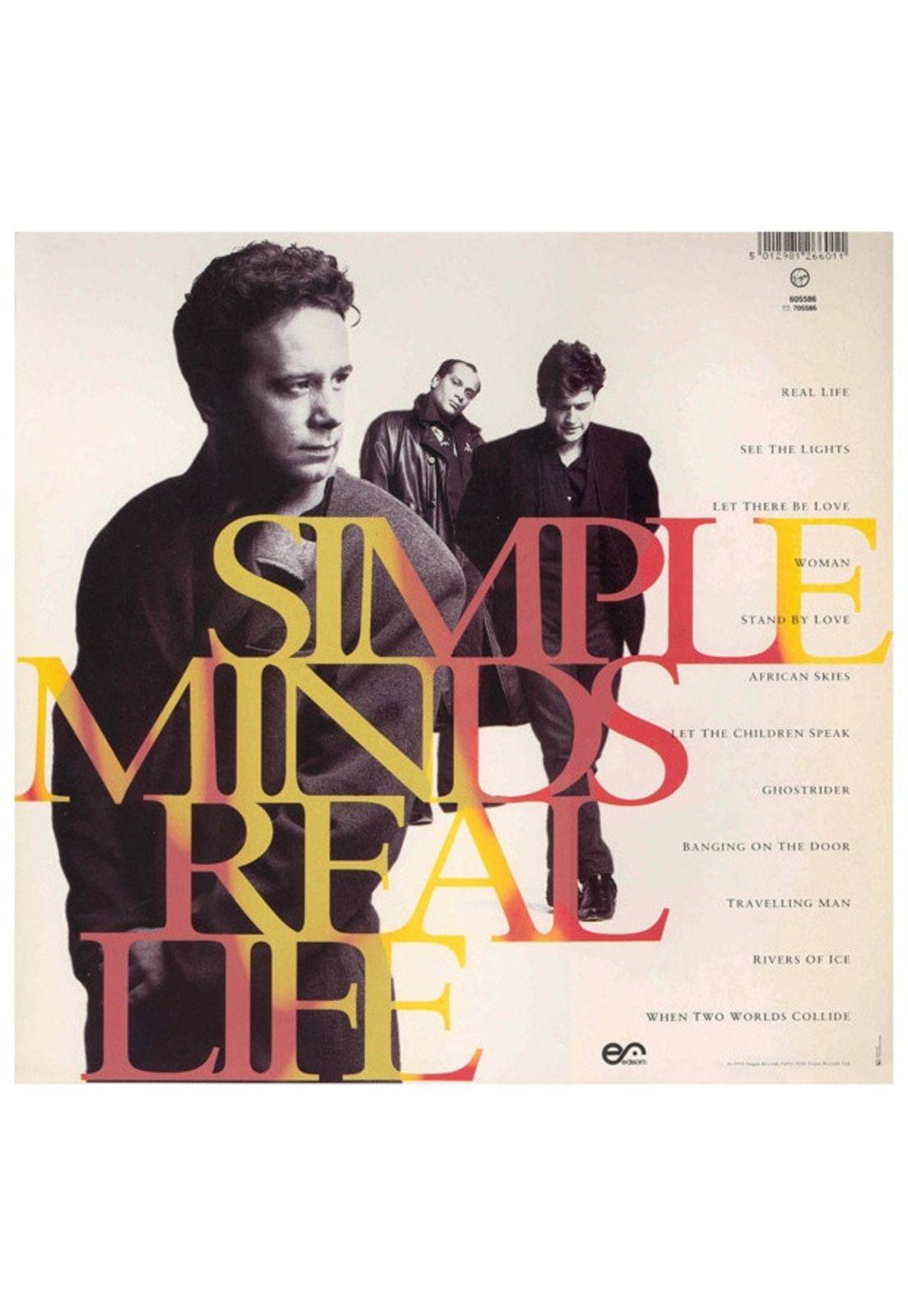 SIMPLE MINDS - REAL LIFE | VINILO USADO-1