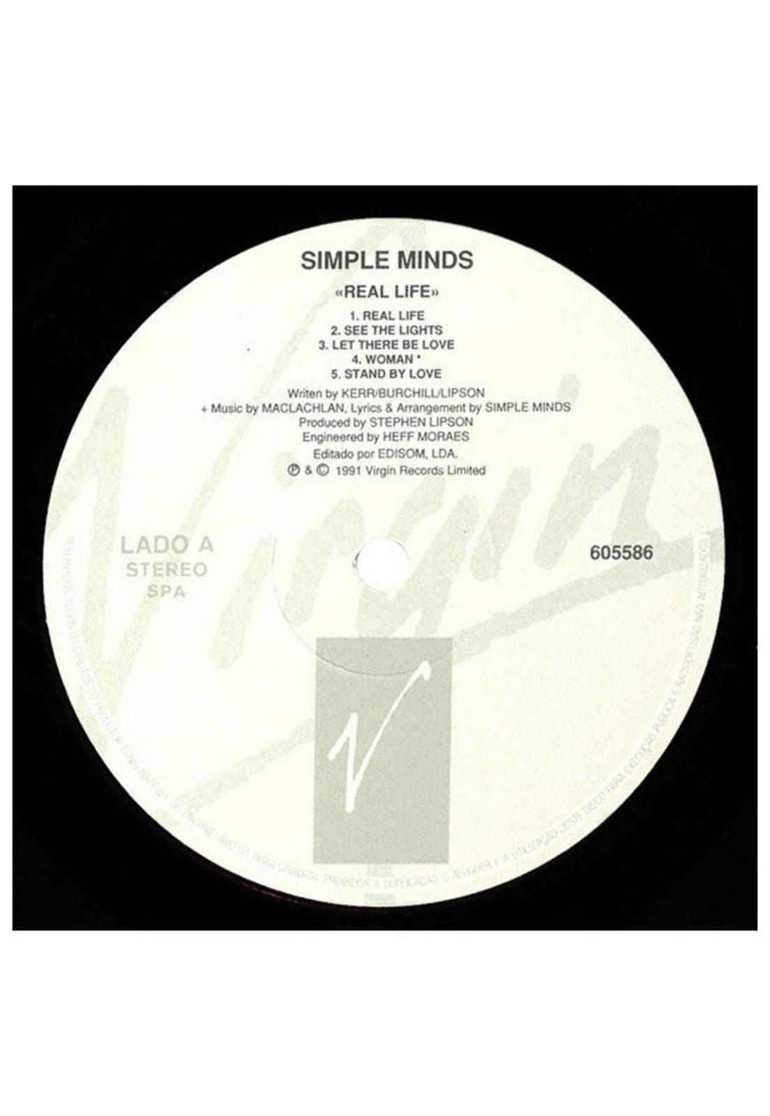 SIMPLE MINDS - REAL LIFE | VINILO USADO-2